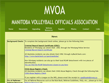 Tablet Screenshot of mvoa.ca